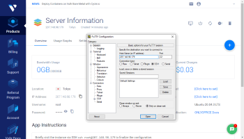 Connect to your server via SSH