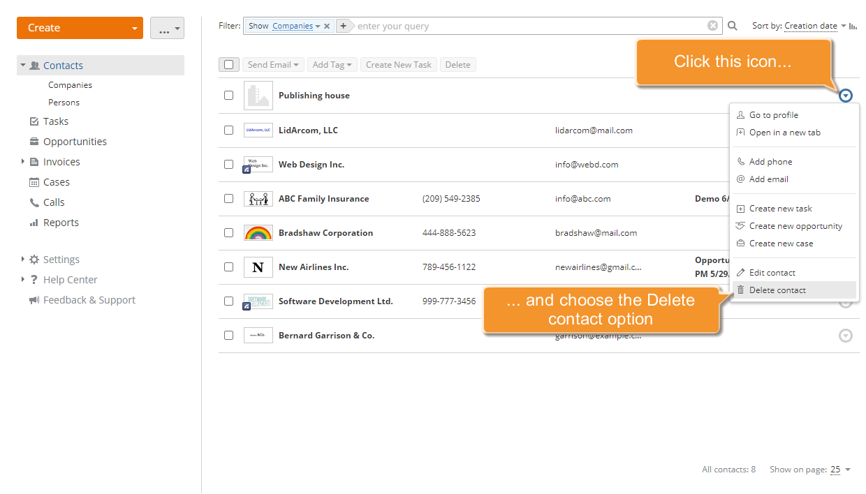 Comment maintenir vos contacts à jour? Étape 6