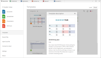 Créer des documents