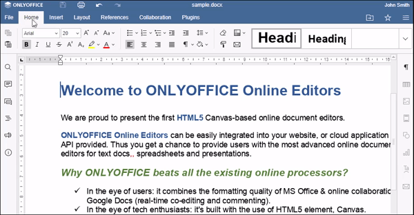 Gif du module complémentaire Typograf