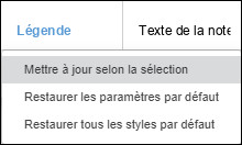 Fenêtre Paramètres du contrôle de contenu