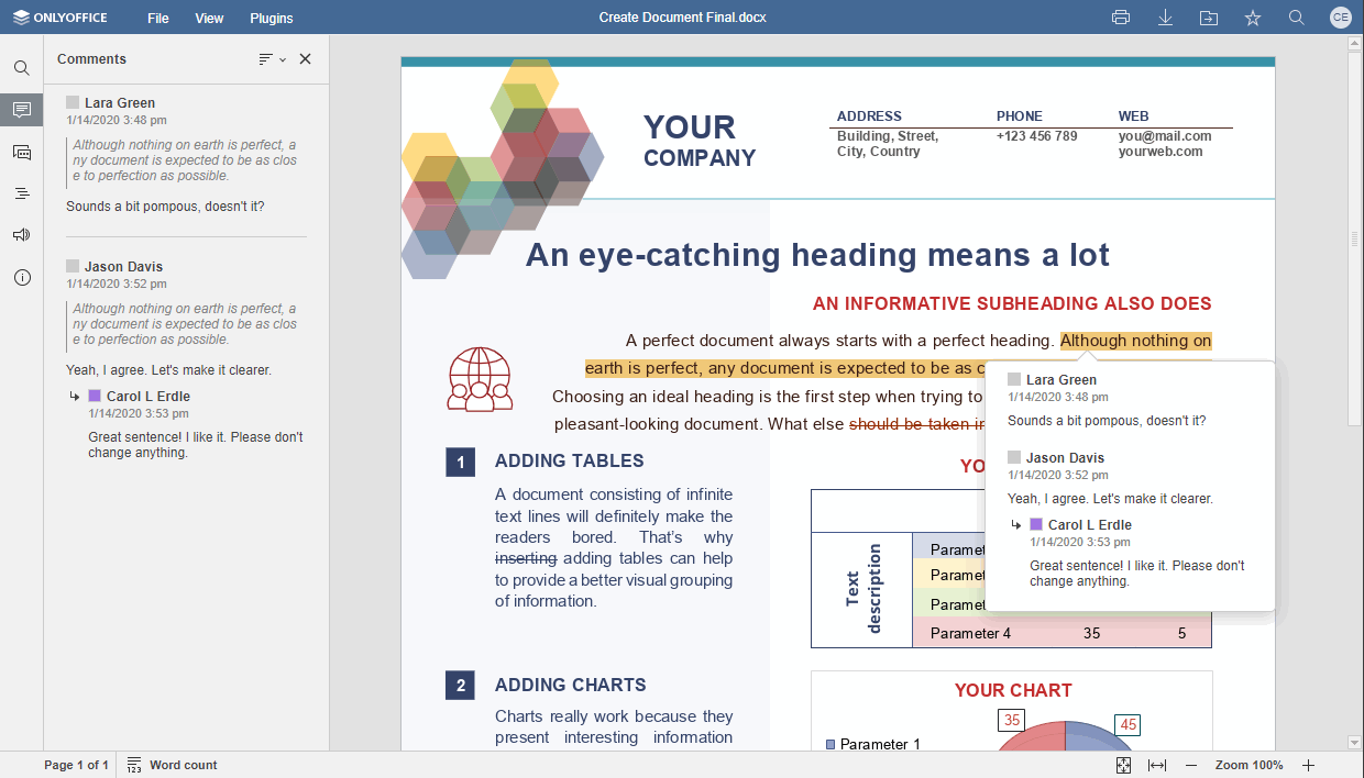 Sharing files and folders