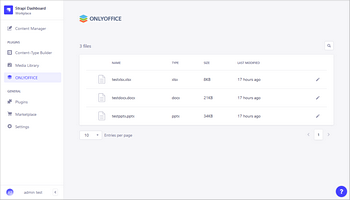 View and edit in ONLYOFFICE