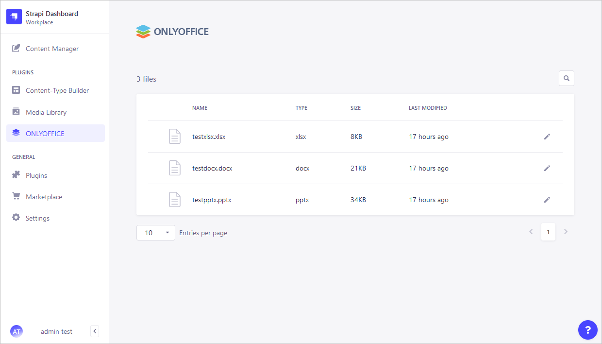 View and edit in ONLYOFFICE
