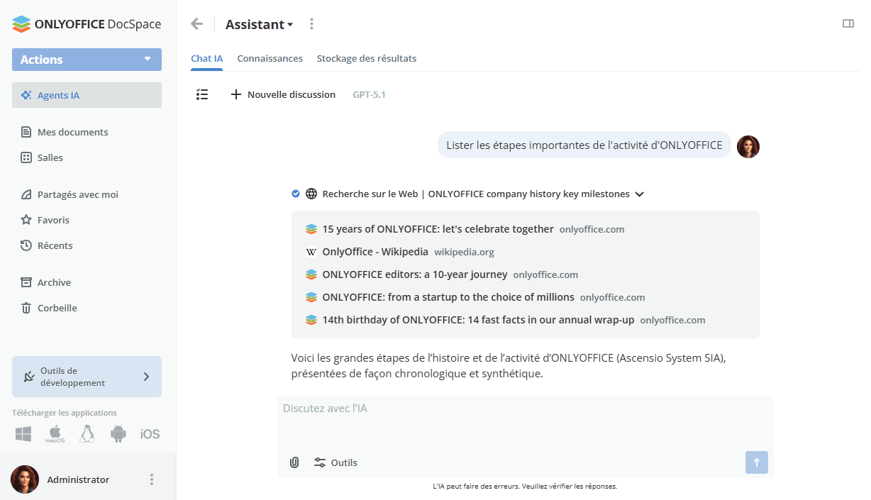 Utiliser la recherche sur le Web