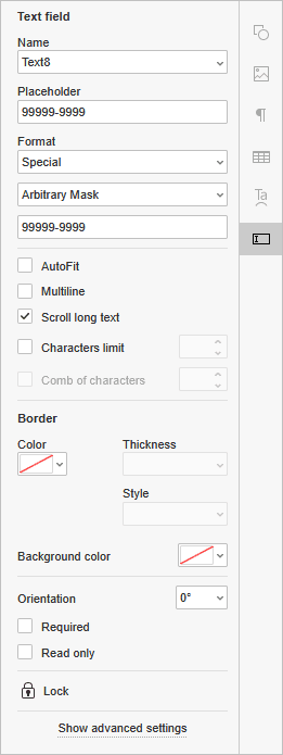 zip code settings